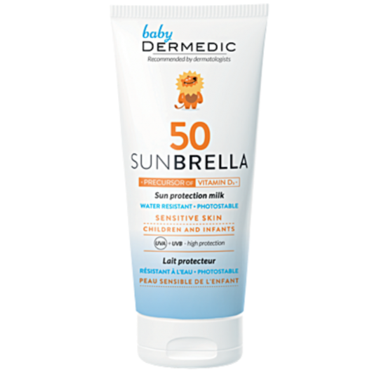 Dermedic Baby Sunbrella SPF 50+ ,sun protection milk,  100ml