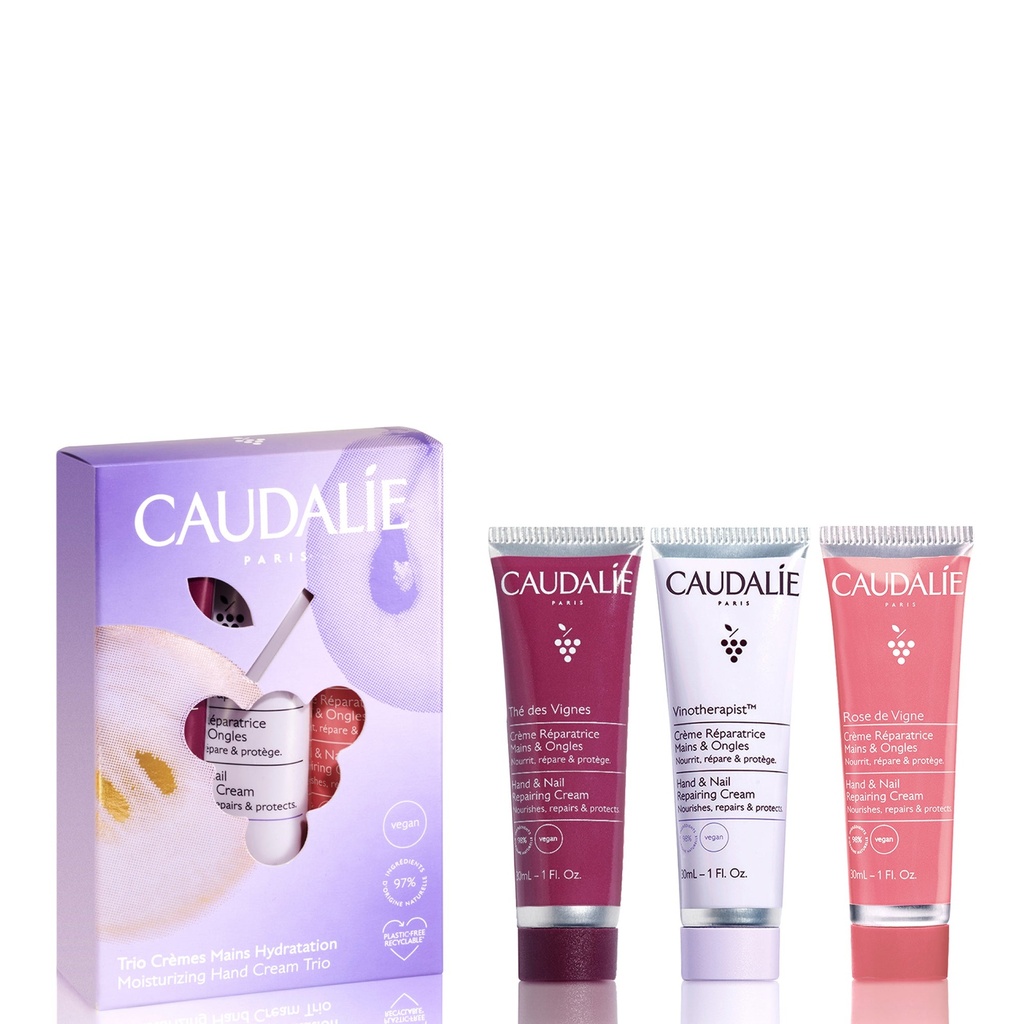 Caudalie Hand Cream Trio Set - Xmas 2026