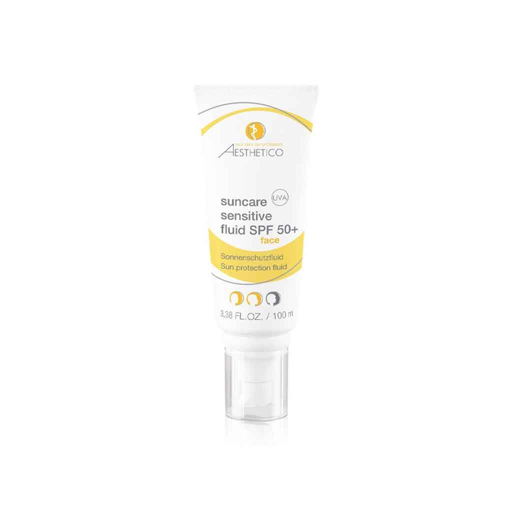 Aesthetico suncare sensitive fluid SPF 50+ * 100ml