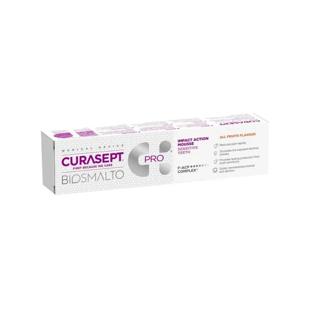 Biosmalto impact action mousse sensitive teeth