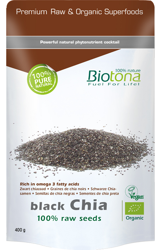 Biotona Black Chia Seed Raw *400g
