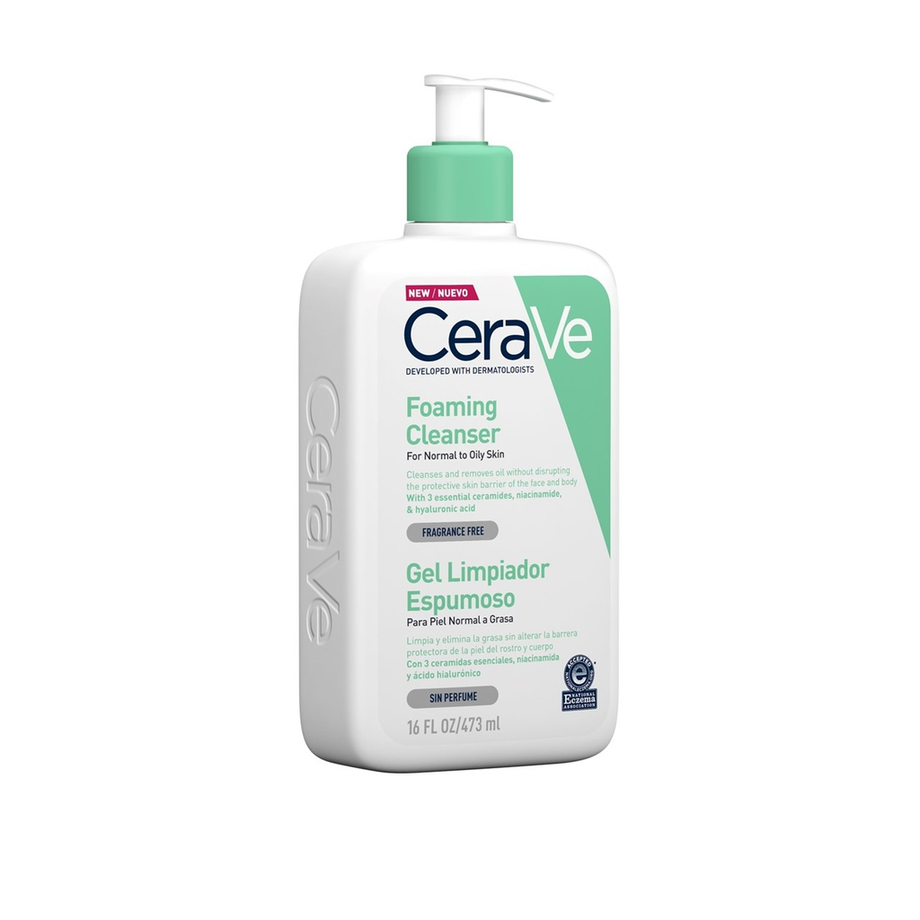Cerave Foaming Cleanser For Normal To Oily Skin *473ml