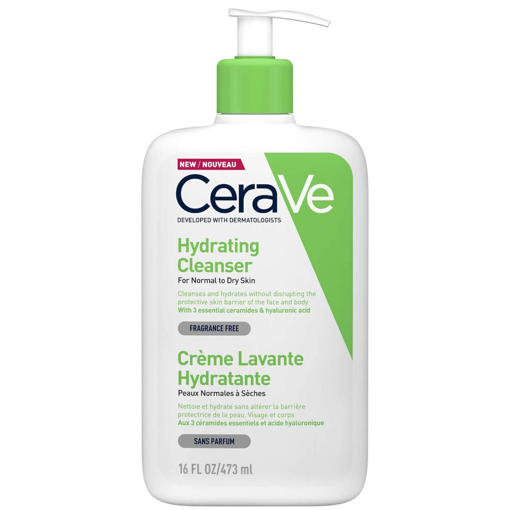 Cerave Hydrating Cleanser 473ml