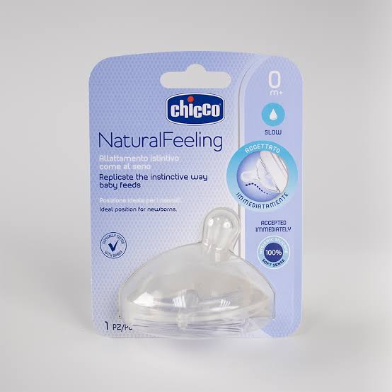 Chicco natural feeling koke shishe 0m+ slow