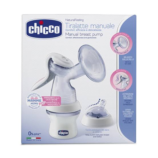 Chicco natural feeling manual breast pump