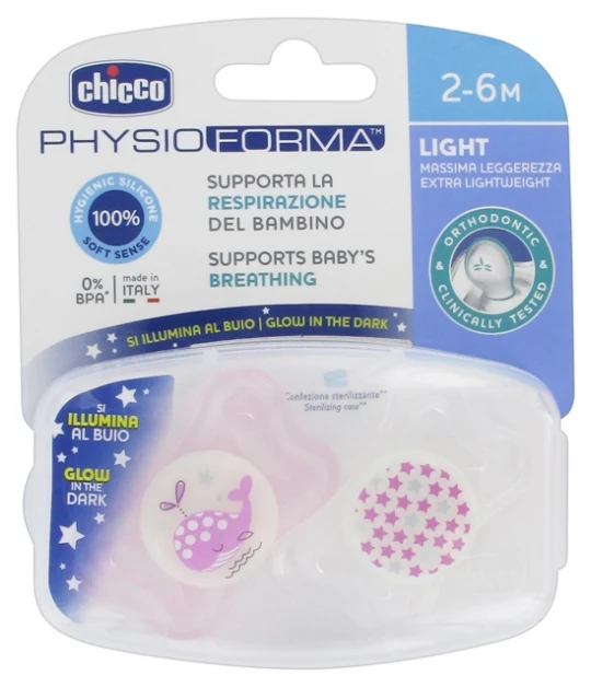 Chicco physio forma cift cuco 2-6m roz