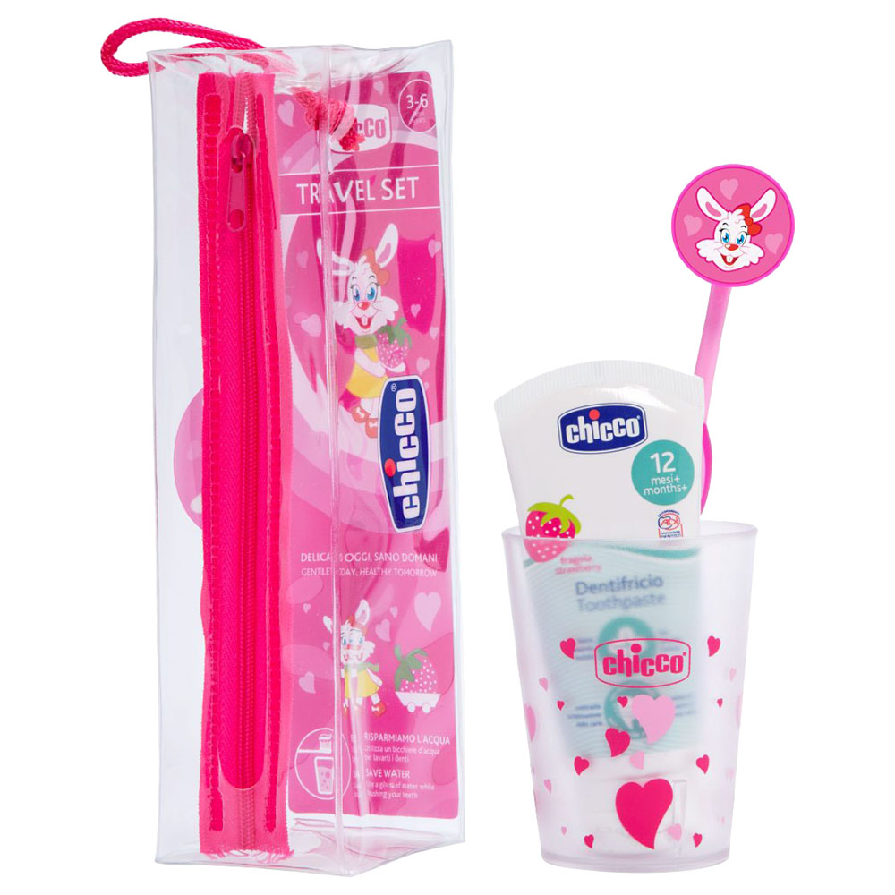 Chicco set furce + paste roz