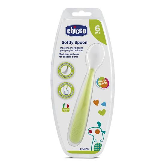 Chicco softly spoon jeshile 6m+