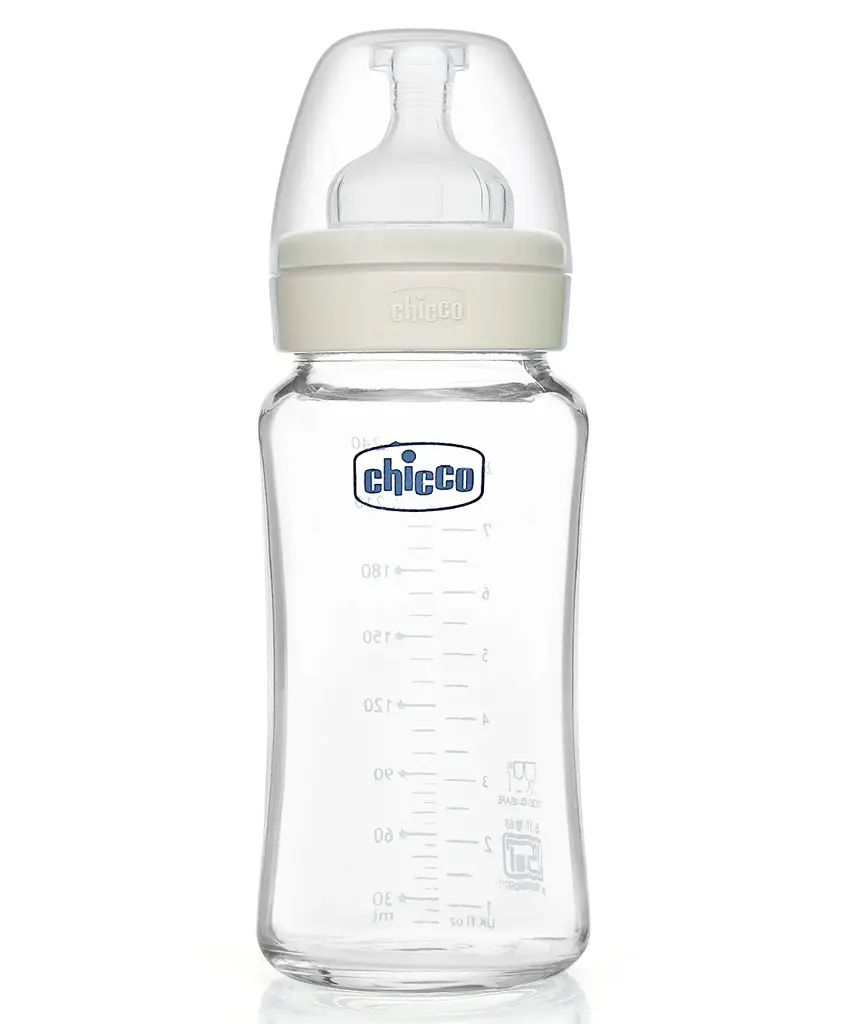 Chicco well-being 240ml +0m glass