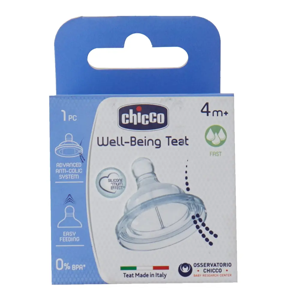 Chicco well- being koke biberoni +4m fast