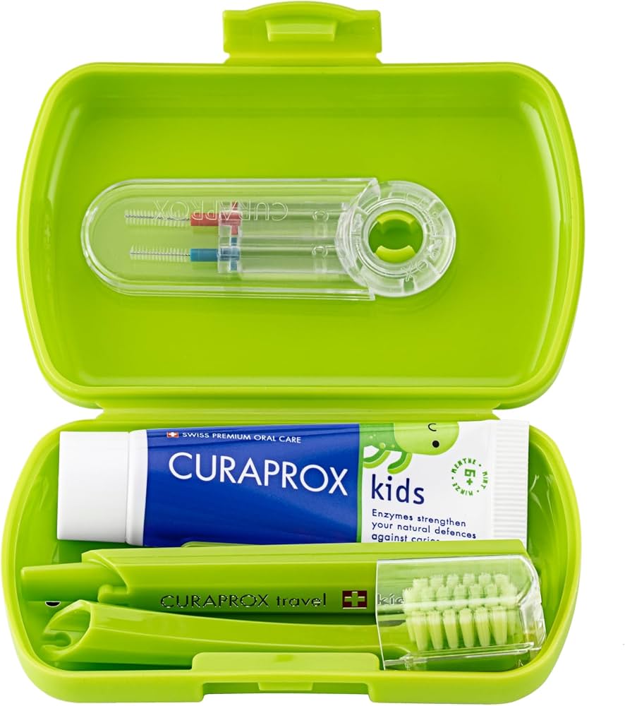 Curaprox Travel Set Kids Green