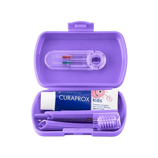 Curaprox Travel Set Kids Purple