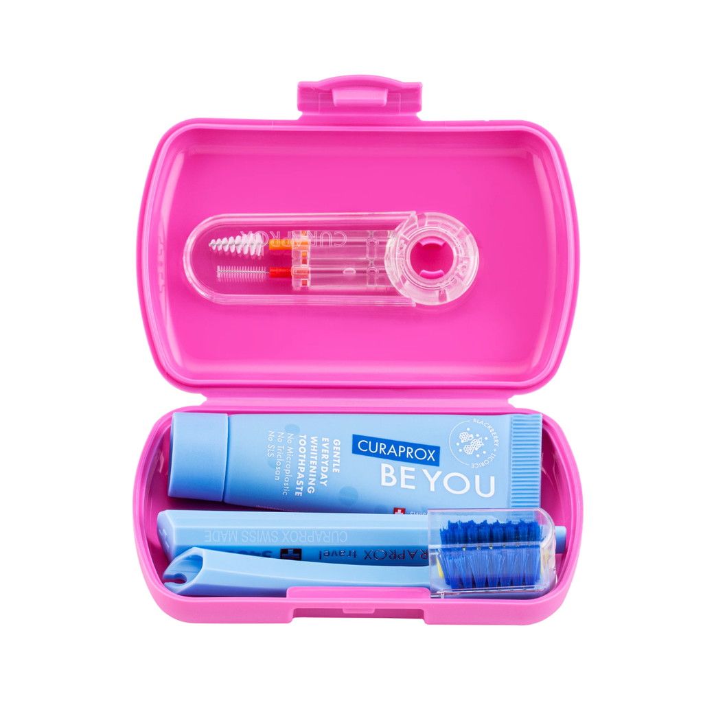 Curaprox Travel Set Pink