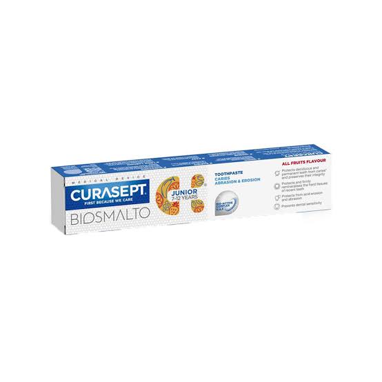 Curasept Biosmalto Junior 7-12 Vjec All Fruits Flavour *75 ml 