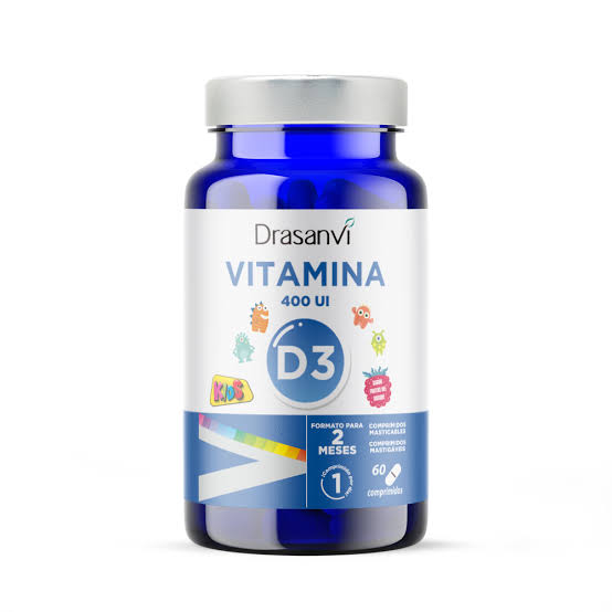 DRANSAVI Vitamin D3 Kids 400IU Masticabile *60CAPS