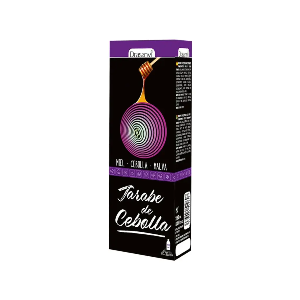 DRASANVI Jarabe de Cebolla Adult *250ml ONION(Miel, Cebolla, Malva/Shurup qepe me mjalte)