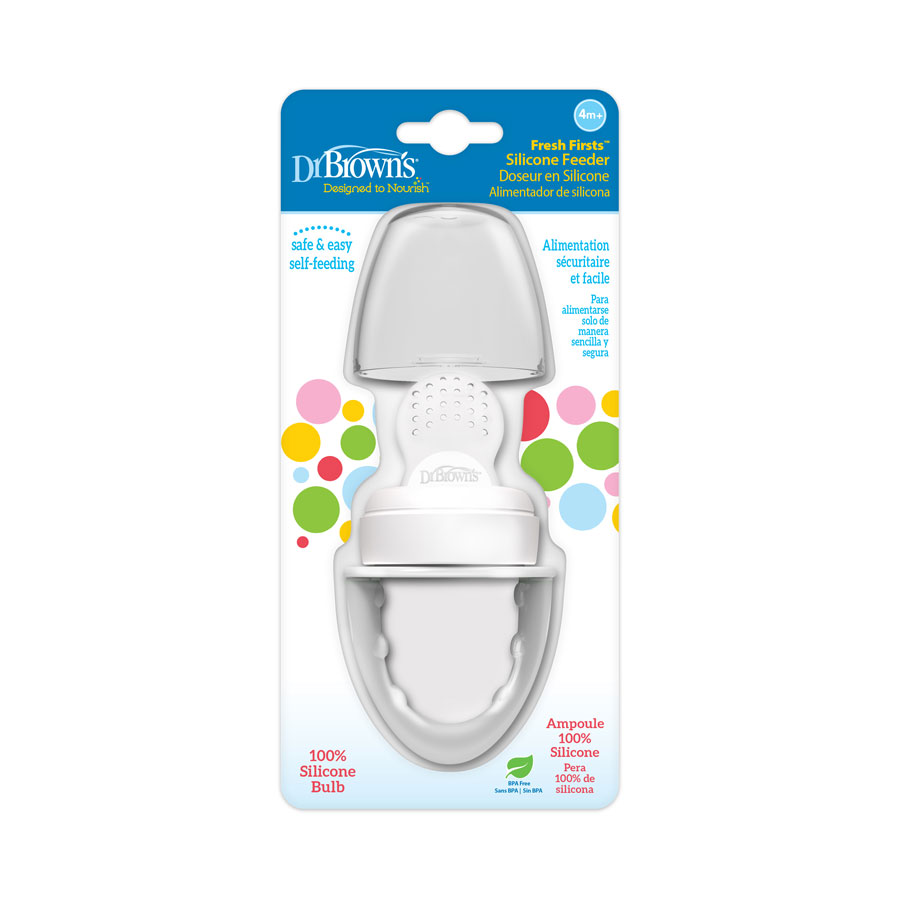 Dr Browns silicone feeder 4m+ blu
