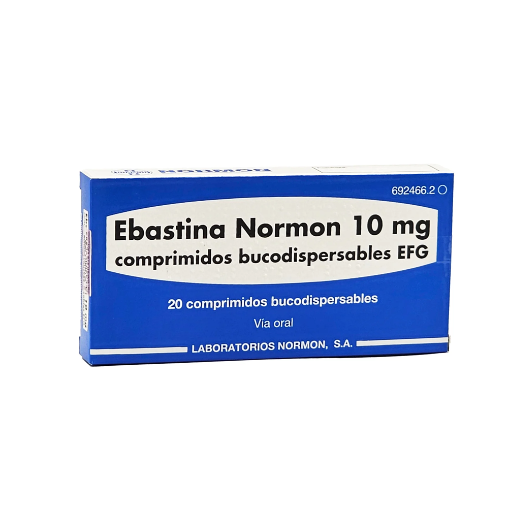 Ebastina 10 mg x 20 tab