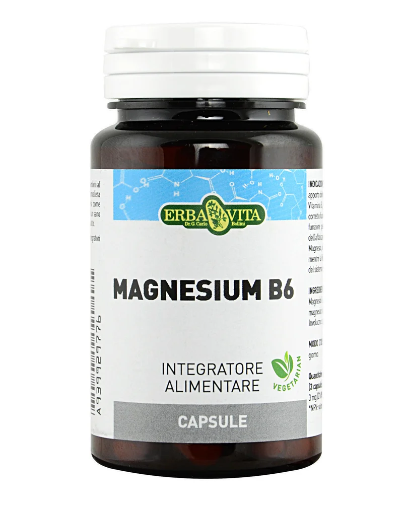 Erba Vita Magnesium B6 * 60CAPS