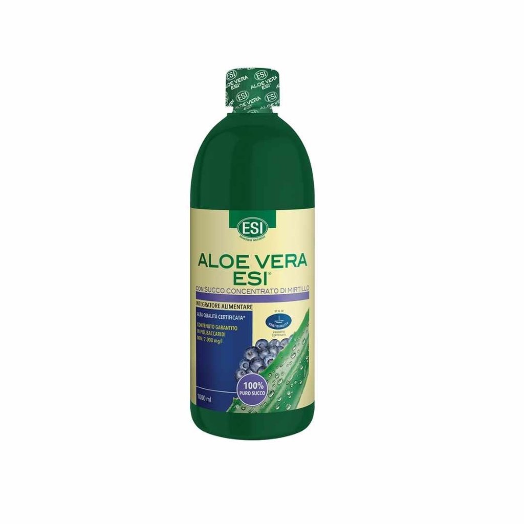 ESI Aloe Vera Succo Con Mirtillo * 1000ml