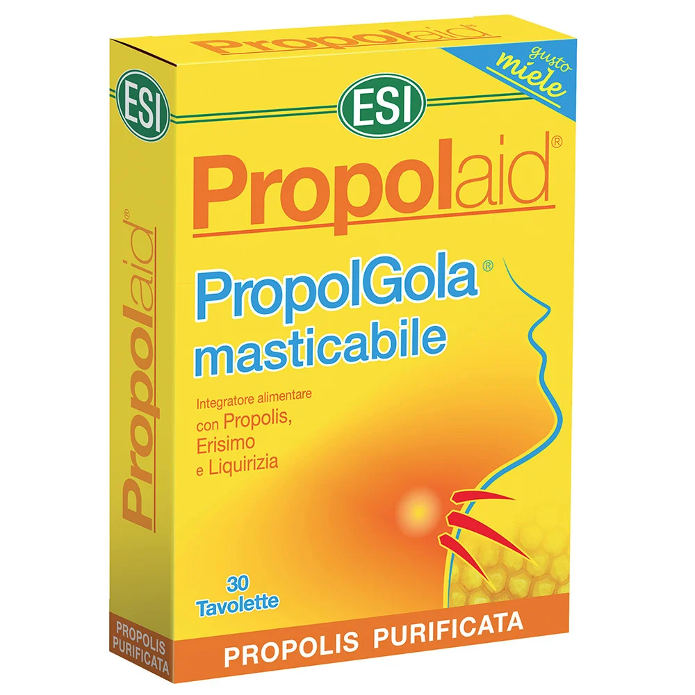 Esi PropolGola Masticabile Menta Miele * 30tav