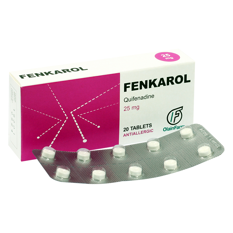 Fenkarol 25mg * 20tab