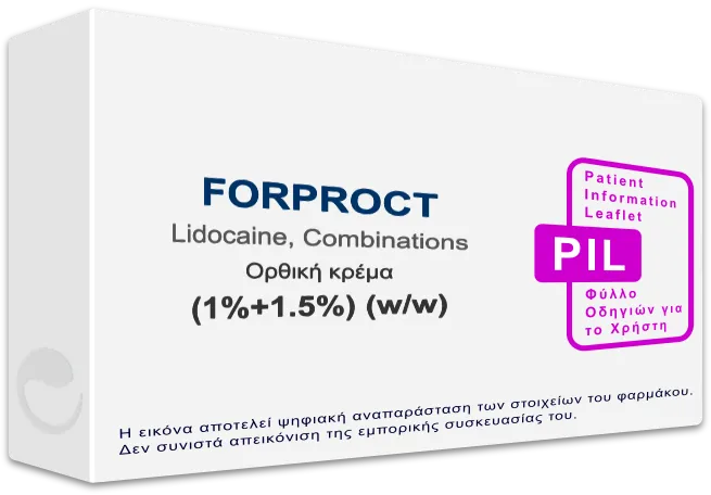 Forproct Hydrocortisone Acetate +Lidocaine