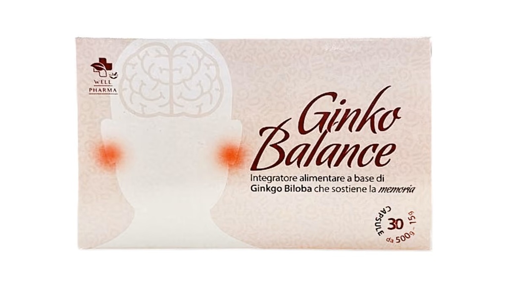 Ginko Balance Well Pharma *30 caps 