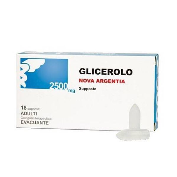 Glycerol 2500mg *18supp