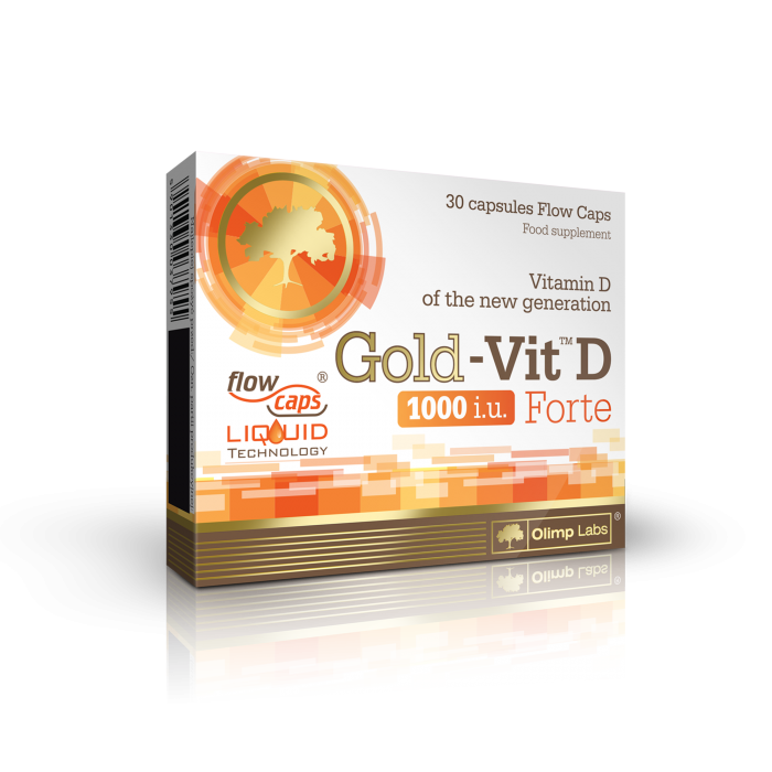 Gold - Vit D forte 100j.m