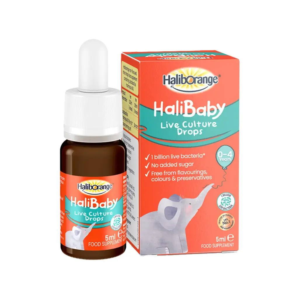 Haliborange Live Culture Drops 0-4 vjec  5 ml