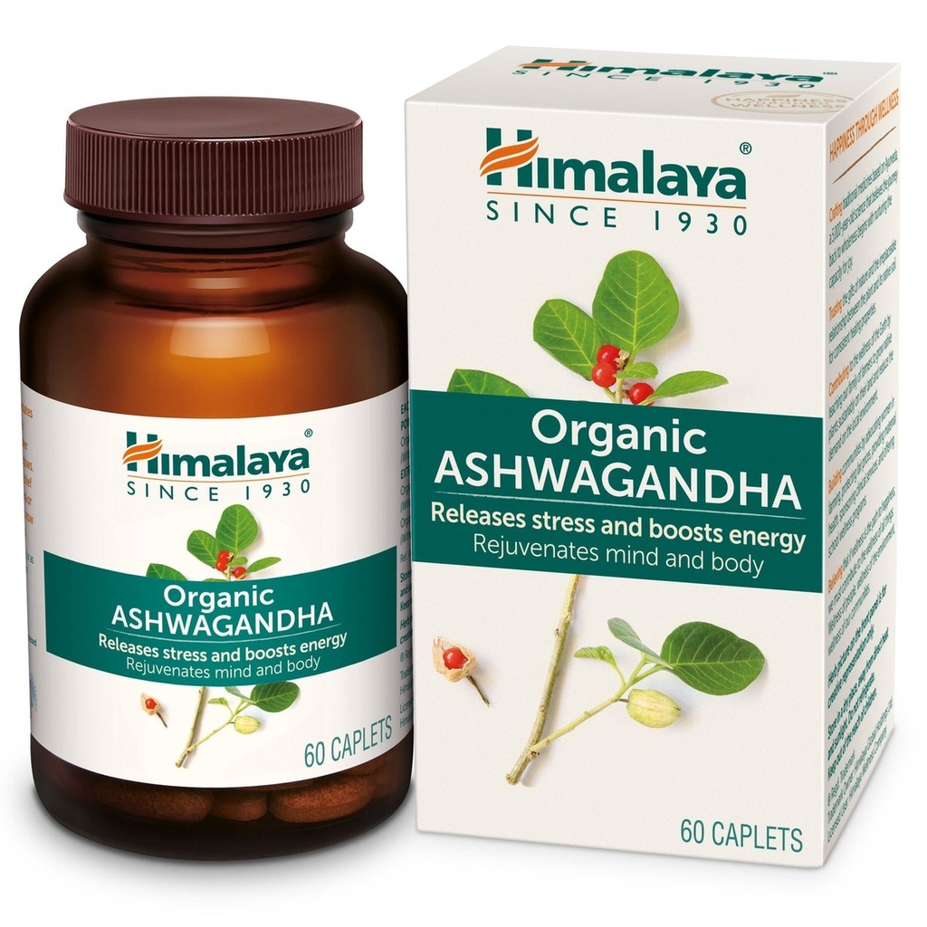 Himalaya Organic Ashwagandha *60Caplets