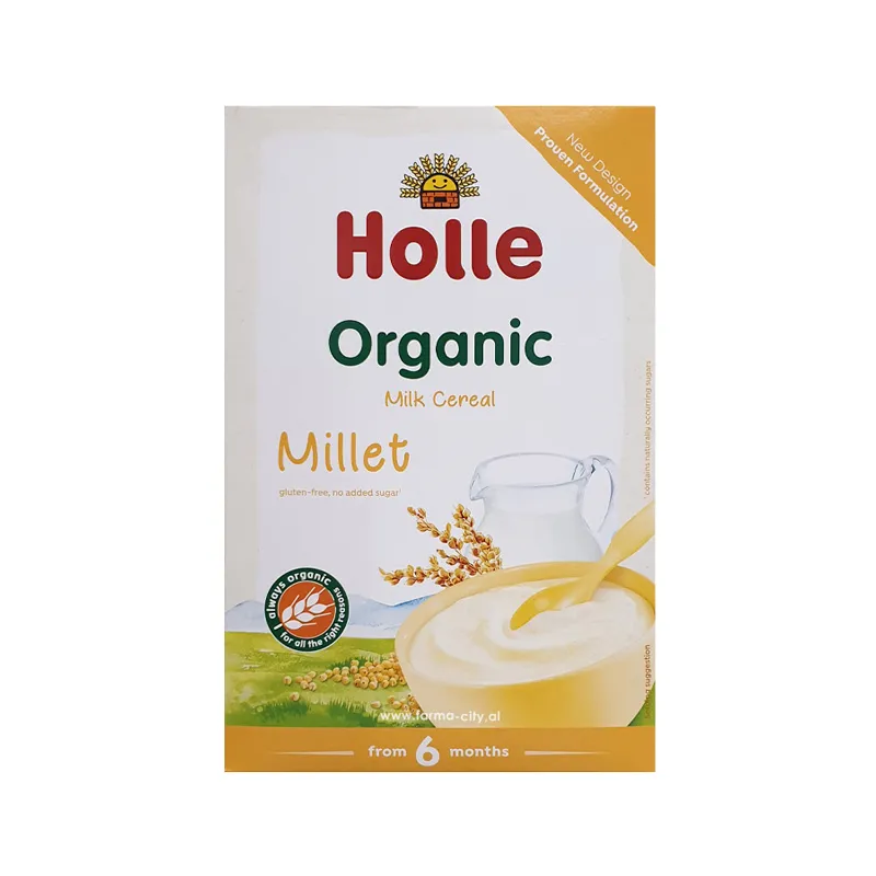 Holle Organic Milk Cereal with Millet, 250g