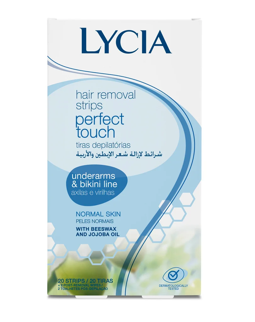 LYCIA hair removal strips underarms/bikini  *20strips