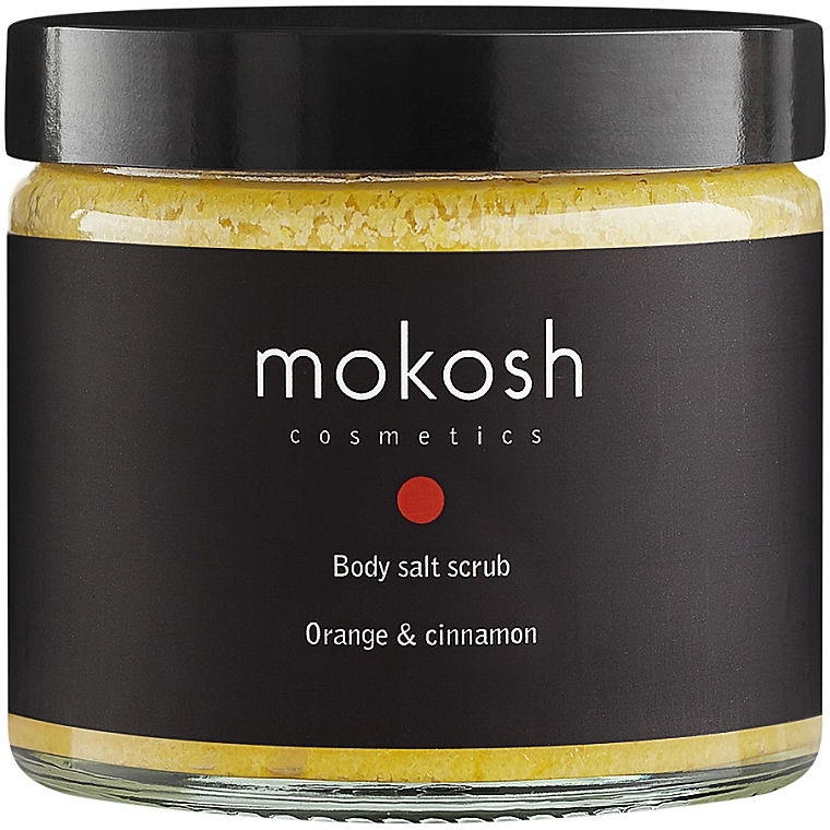 Mokosh Body Salt Scrub orange & cinnamon