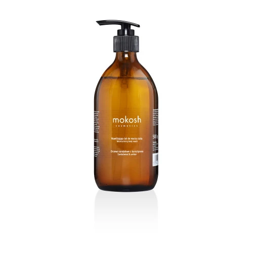 Mokosh Moisturizing Body wash Sandalwood & amber 500 ml