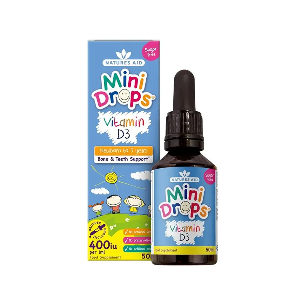Natures Aid  Vitamin D3 400ui/1ml  *50ml