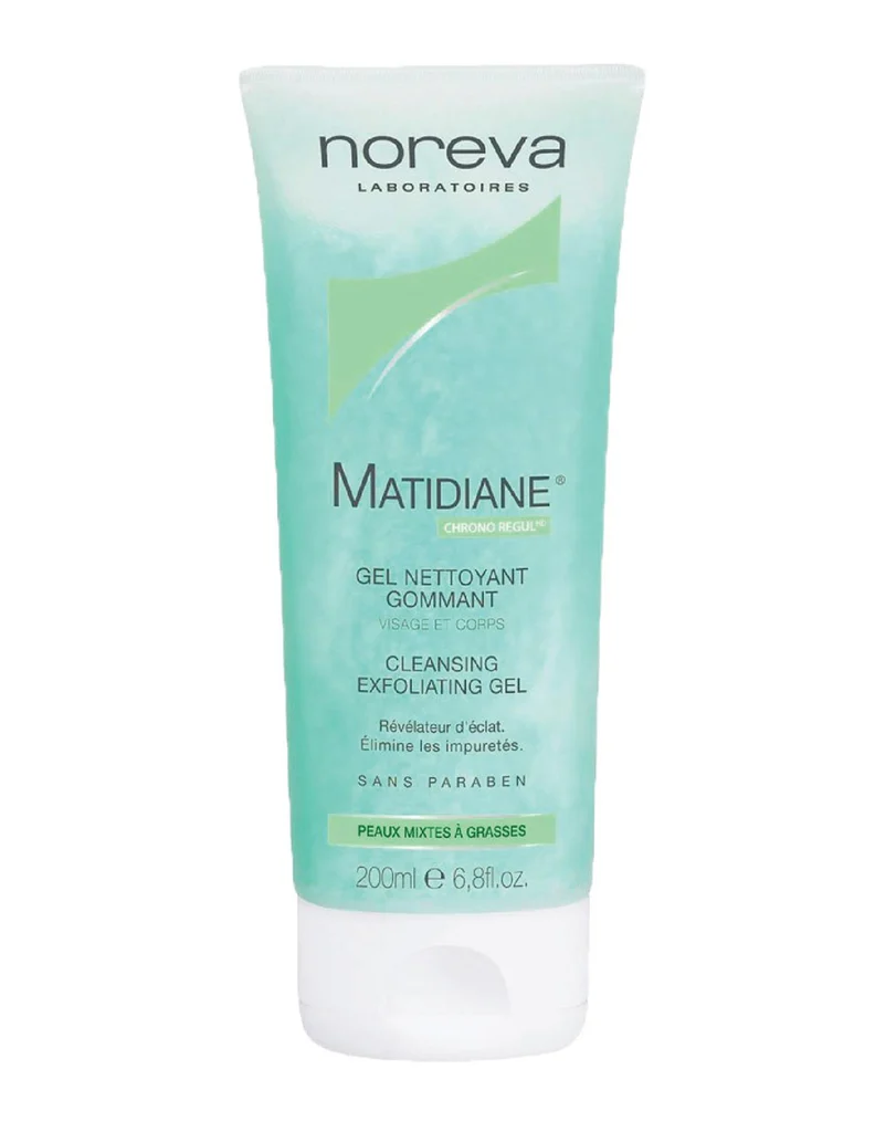 Noreva Matidiane cleansing exfoliating gel 200ml