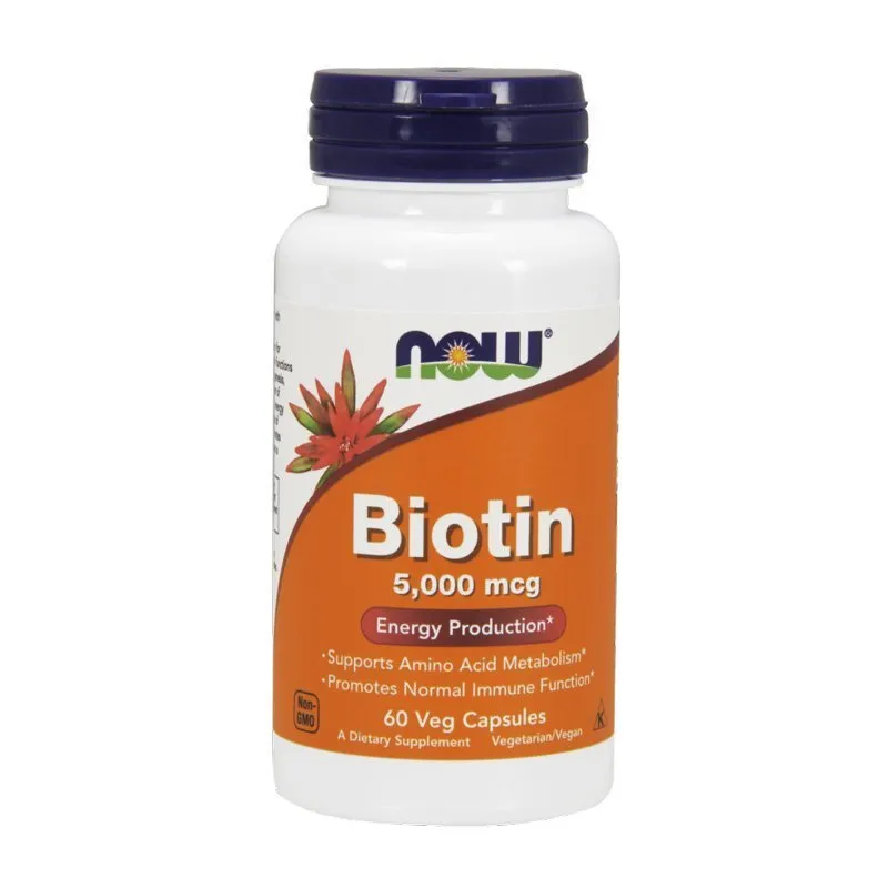 NOW Biotin 5000mcg *60CAPS
