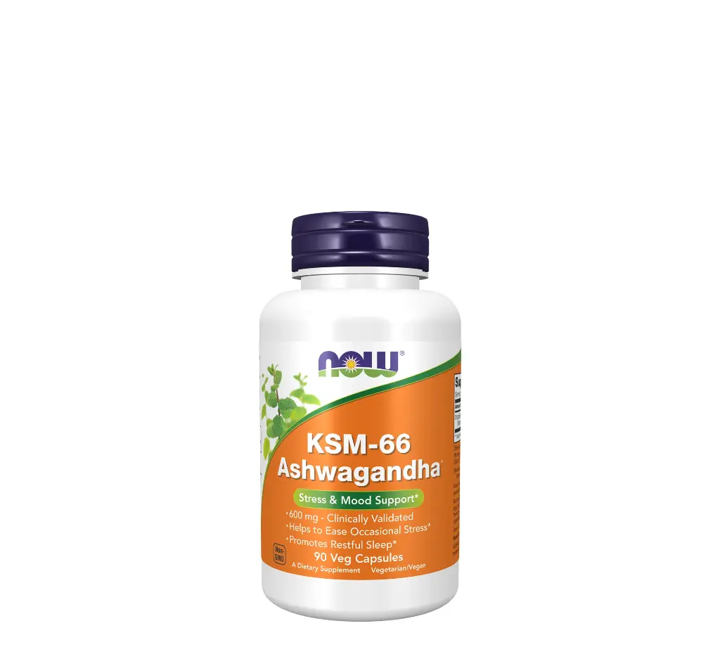 NOW KSM-66 Ashwagandha 600mg *90CAPS