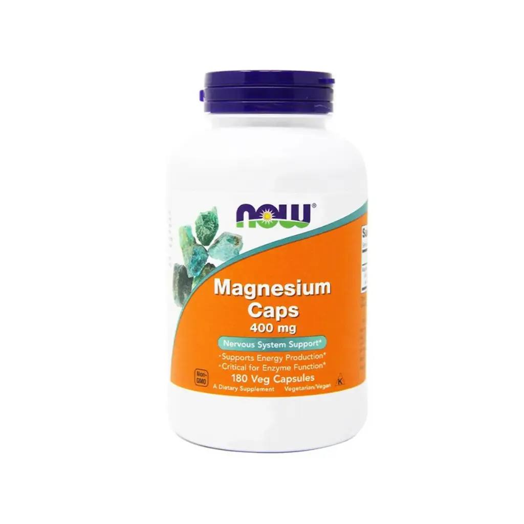 NOW Magnesium 400mg *180Caps