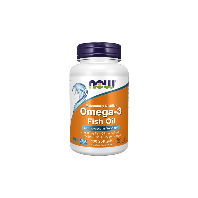 NOW OMEGA 3 1000mg 100SGELS