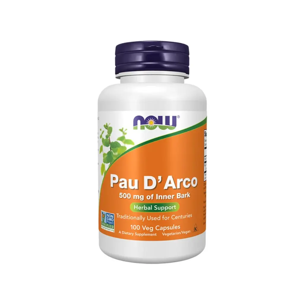 Now Pau DArco 500mg *100caps