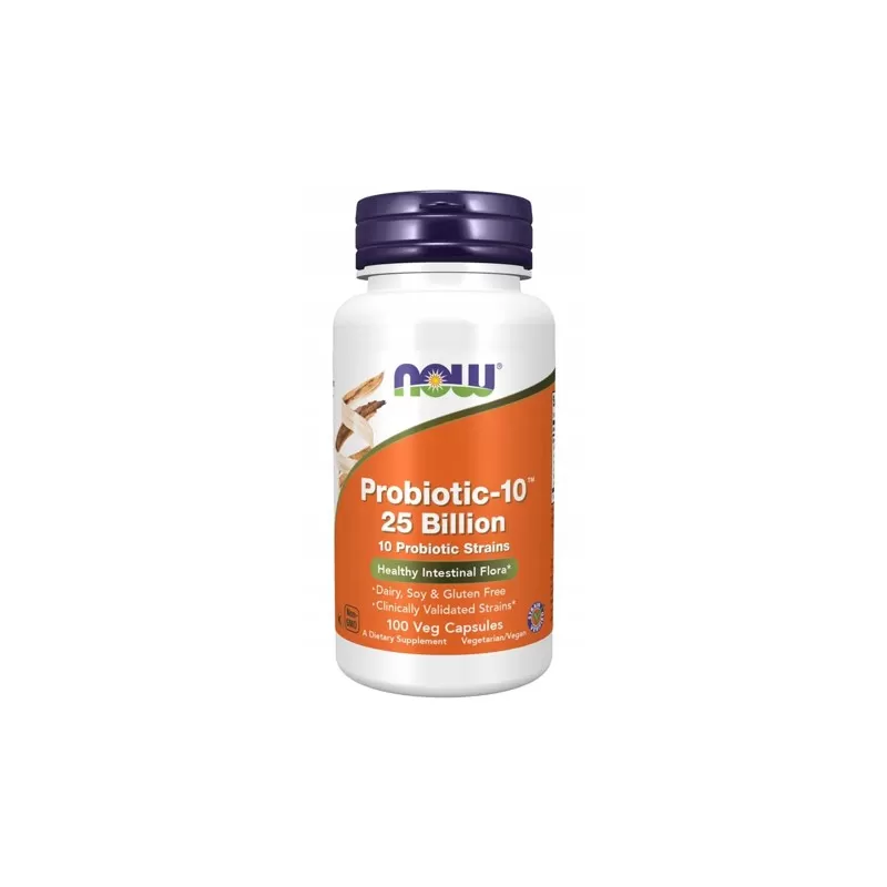 Now Probiotic-10 25 Billion *100Veg Caps