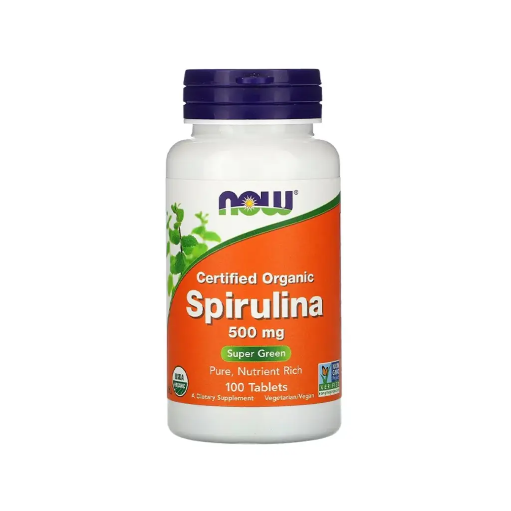Now Spirulina 500mg *100tab
