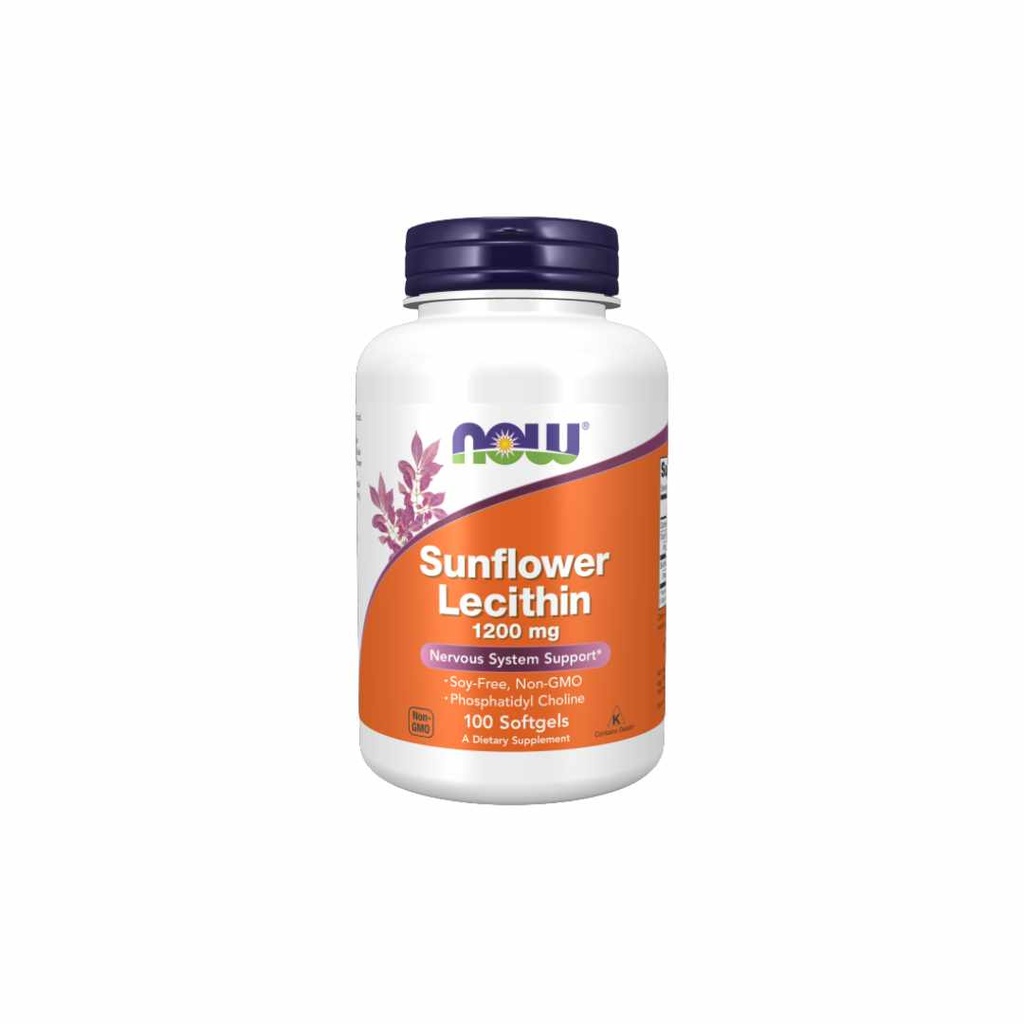 Now Sunflower Lecithin 1200mg *100softgel