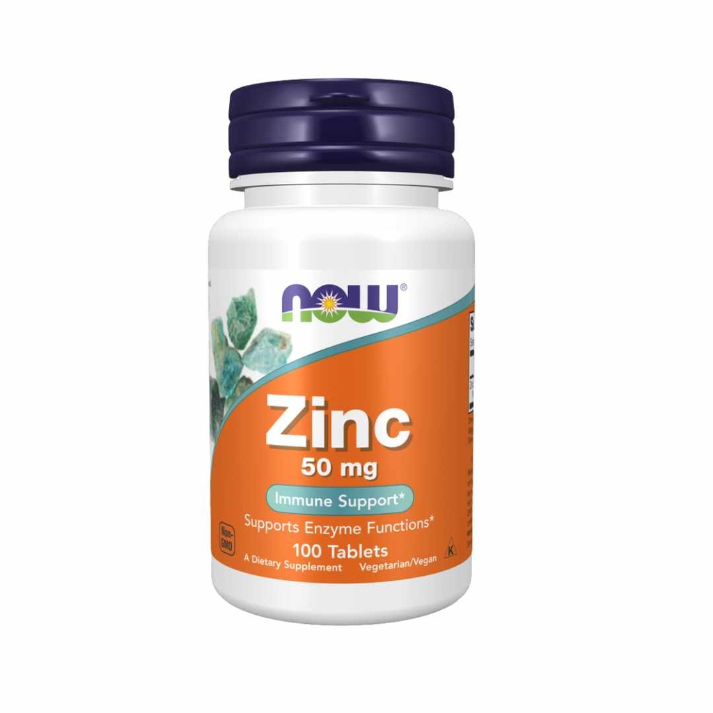 Now Zinc 50mg *100tab