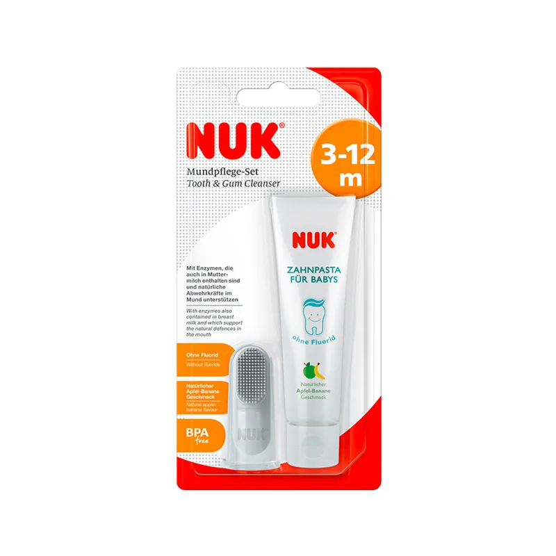 Nuk tooth egum cleanser 3-12m
