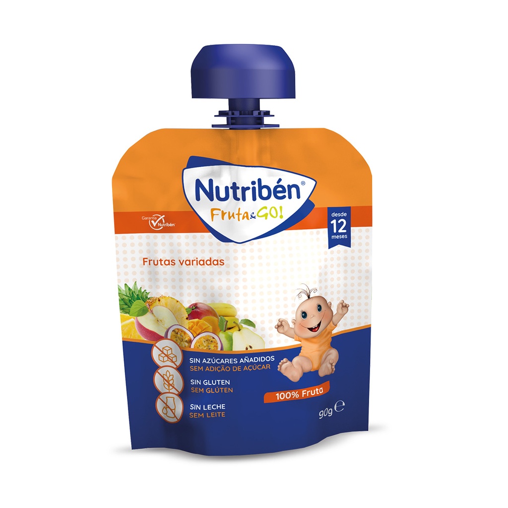 Nutriben FrutaeGo Frutas Variadas 12m+