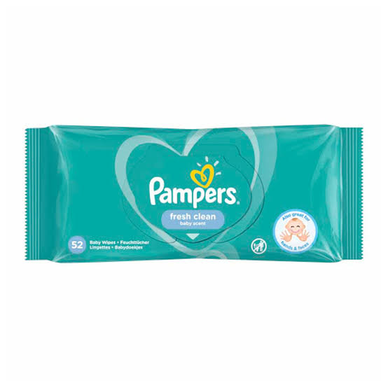 Pampers Fresh Clean wet wipes * 52pcs